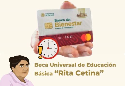Beca Rita Cetina: esta es la fecha límite para recibir el primer pago