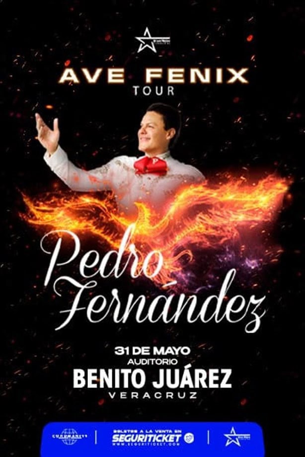 Concierto de Pedro Fernández en Veracruz: esto costarán los boletos para su presentación en el Benito Juárez