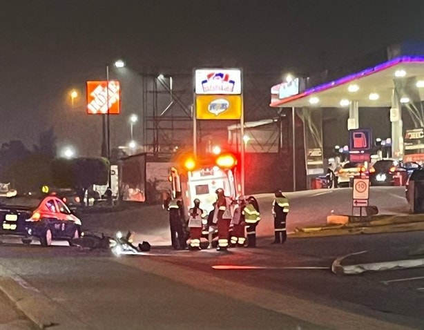 Se accidentan motociclistas sobre el Boulevard Tratados de Córdoba