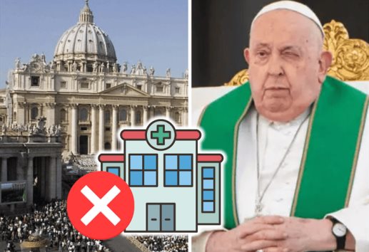 Esta es la razón por la que el papa NO puede morir en el hospital, según el Vaticano