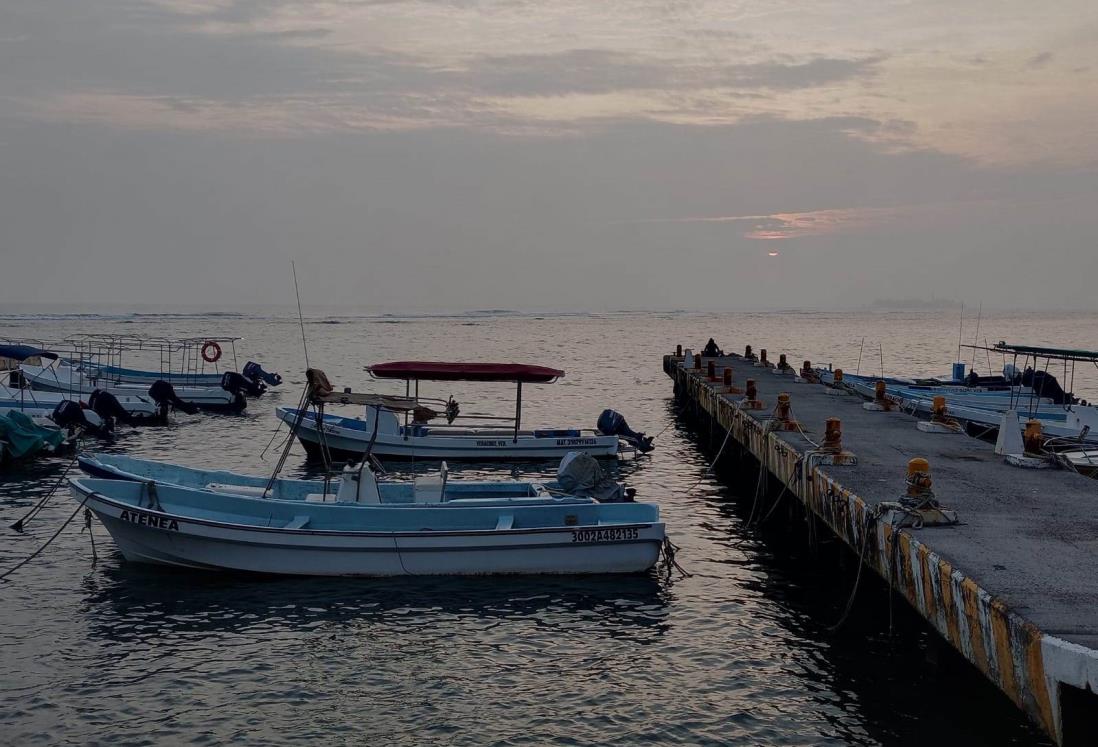 Listos pescadores de Veracruz para regresar al mar tras una semana de nortes