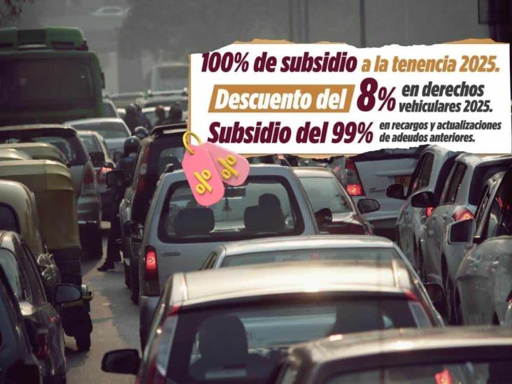 ¡Atención! últimos cinco días de descuento en pago de derechos vehiculares