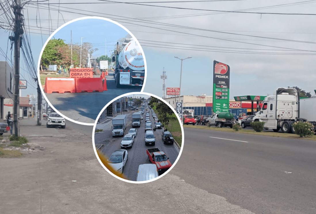 Caos vial en carretera Veracruz – Xalapa; reportan filas de más de 7 km