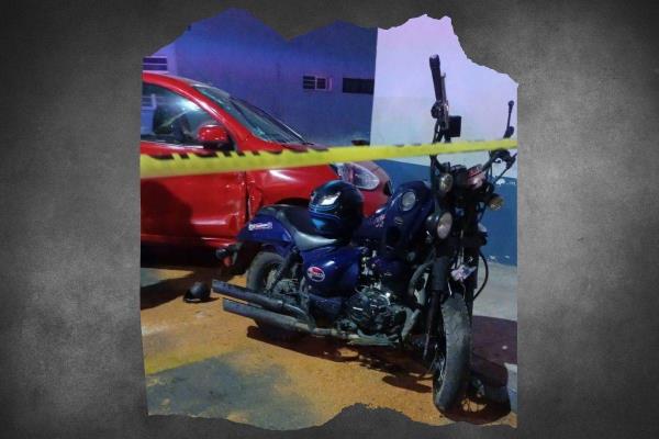 Nuevo choque en crucero 1x1 de Orizaba; motociclista resulta herido