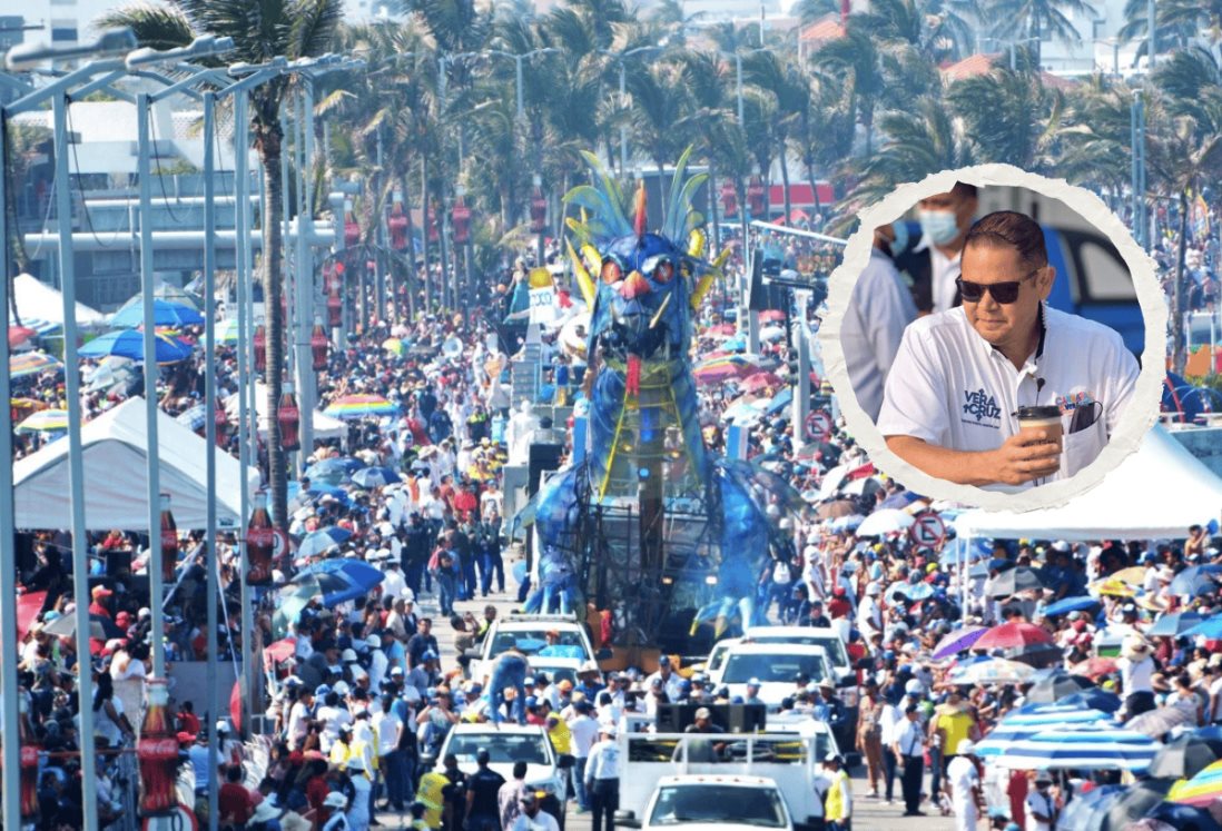 Luis Maremoto es el presidente del Comité de Carnaval de Veracruz; artistas serían los reyes del evento