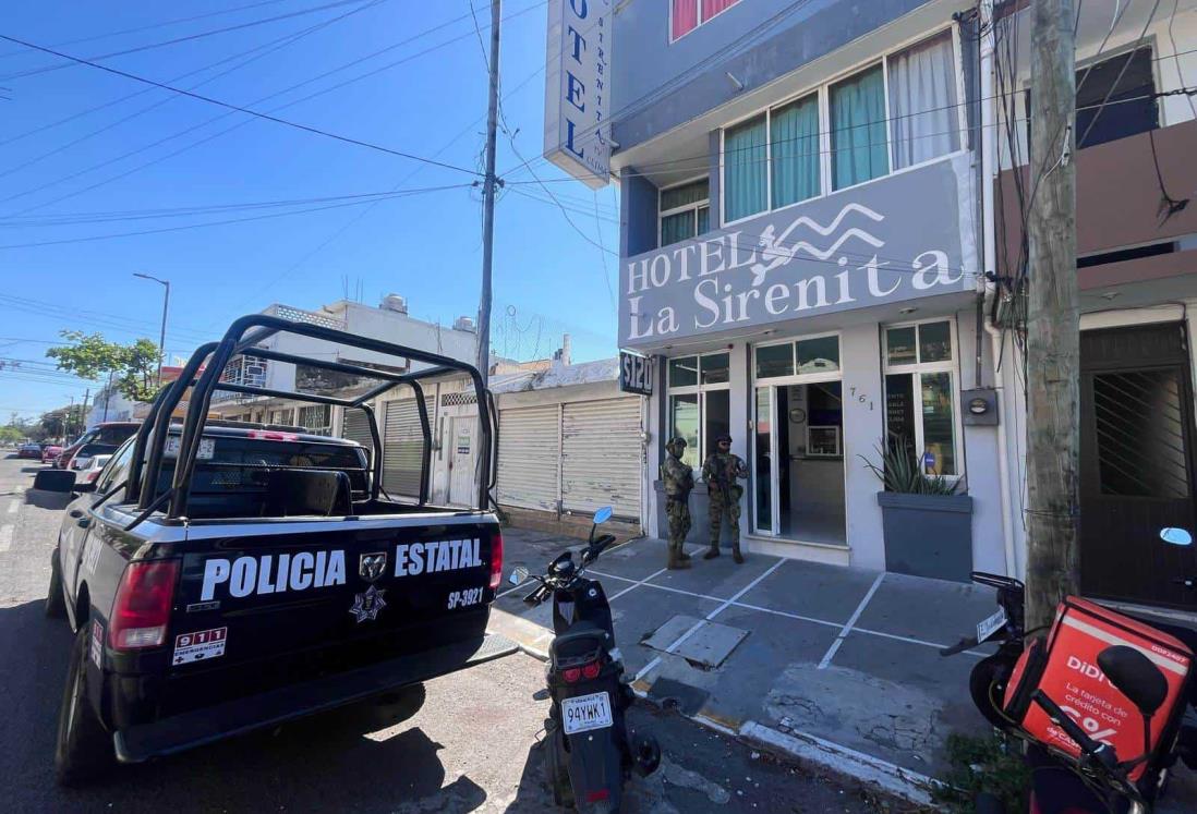 Adulto mayor es hallado sin vida en un cuarto de hotel en la colonia Centro de Veracruz