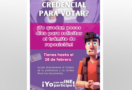 INE instalará módulo móvil en Misantla para reposición de credenciales