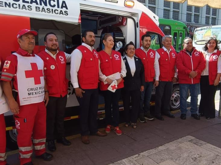 Cruz Roja Delegación Mendoza recibe ambulancia nueva