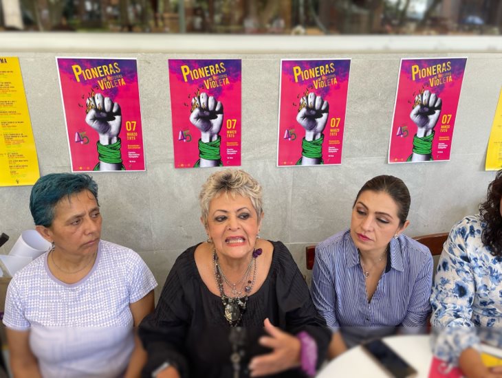 Colectivo Feminista de Xalapa celebra 45 años; preparan actividades 