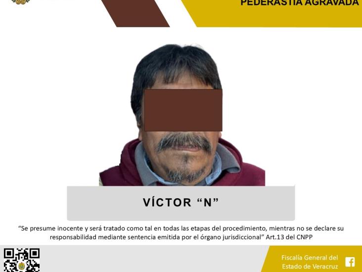 Detienen en Naolinco a Víctor "N" por presunto delito de pederastia agravada