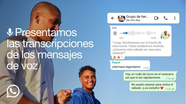 ¿Cómo activar en WhatsApp las transcripciones de mensajes de voz?