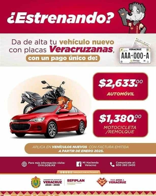 ¿Vas a emplacar tu auto en Veracruz? Este es el único módulo activo