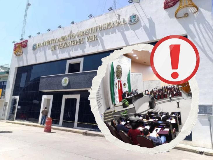 Congreso de Veracruz desaparece al Ayuntamiento de Texistepec, tras renuncia de ediles