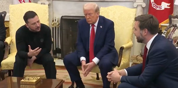 Donald Trump se reúne con Zelensky ; Estados Unidos lo acusa de jugar con la Tercera Guerra Mundial |VIDEO