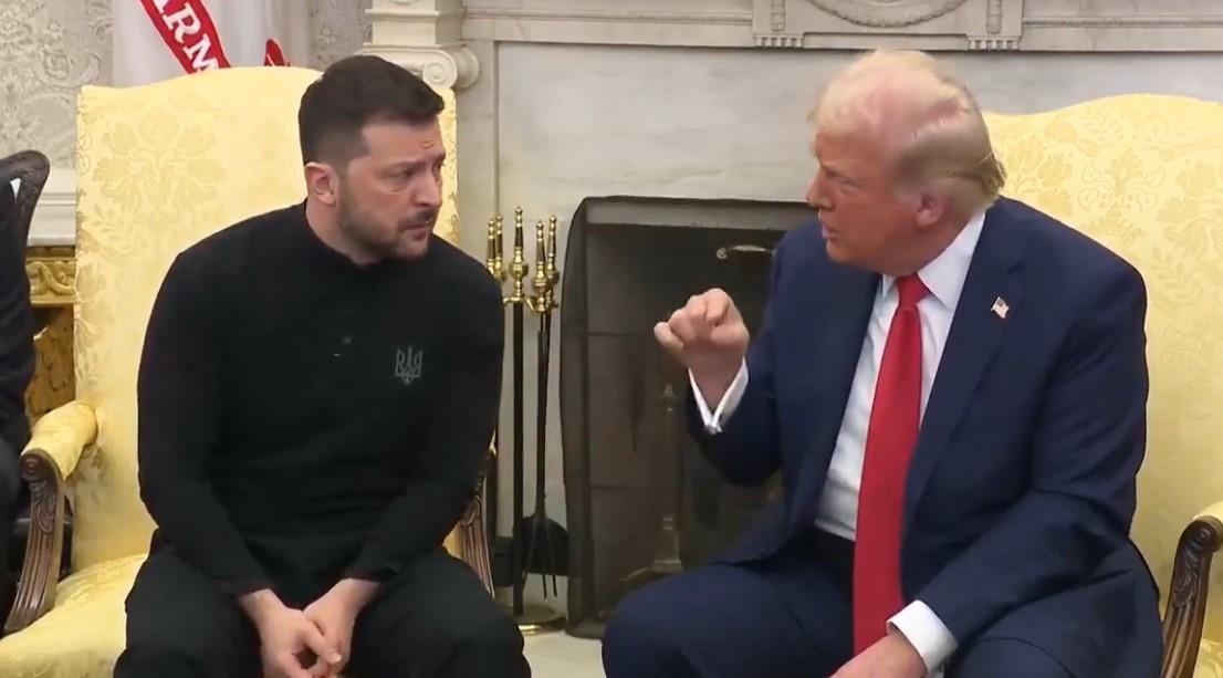 Donald Trump se reúne con Zelensky ; Estados Unidos lo acusa de jugar con la Tercera Guerra Mundial |VIDEO