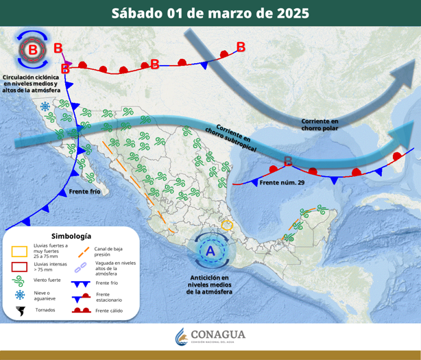 ¿A qué hora lloverá en Xalapa este sábado 1 de marzo?