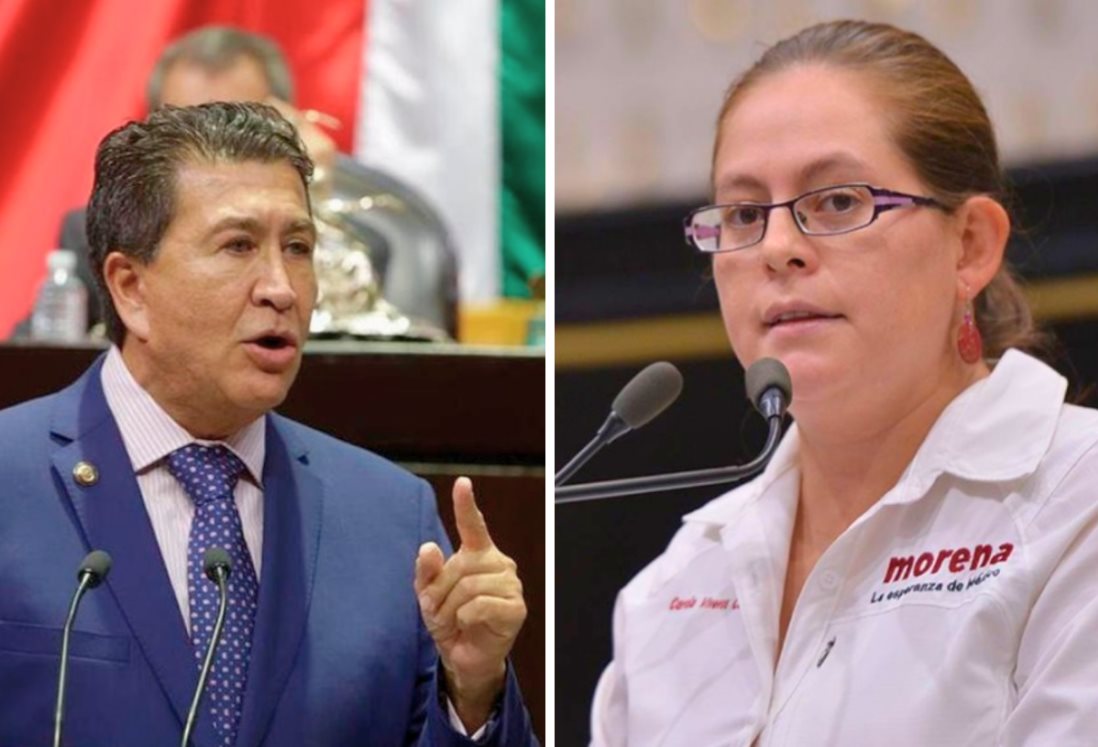 No haga el ridículo: Héctor Yunes y Tanya Viveros protagonizan enfrentamiento en el Congreso de Veracruz