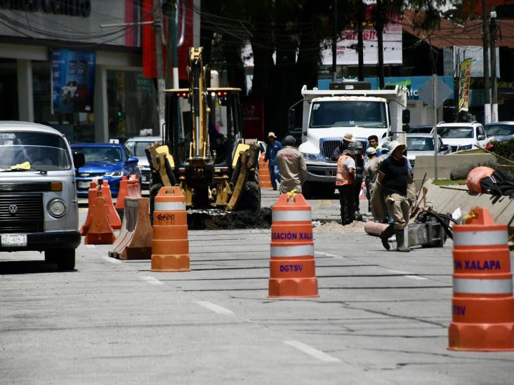 ¡Atención! En Xalapa, este lunes inician distintas obras en calles