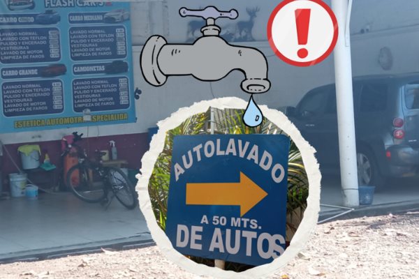 Autolavados, de los negocios más afectados por estiaje en Xalapa (+VIDEO)