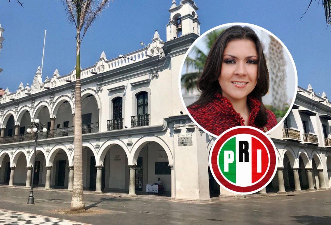 Carolina Gudiño se registra para buscar nuevamente la alcaldía de Veracruz por el PRI