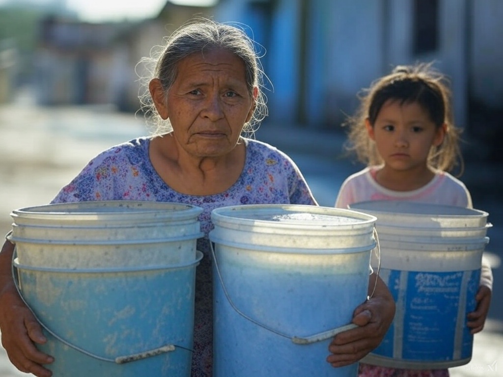 El agua se vende cara, la crisis se vuelve negocio en Xalapa ante  estiaje