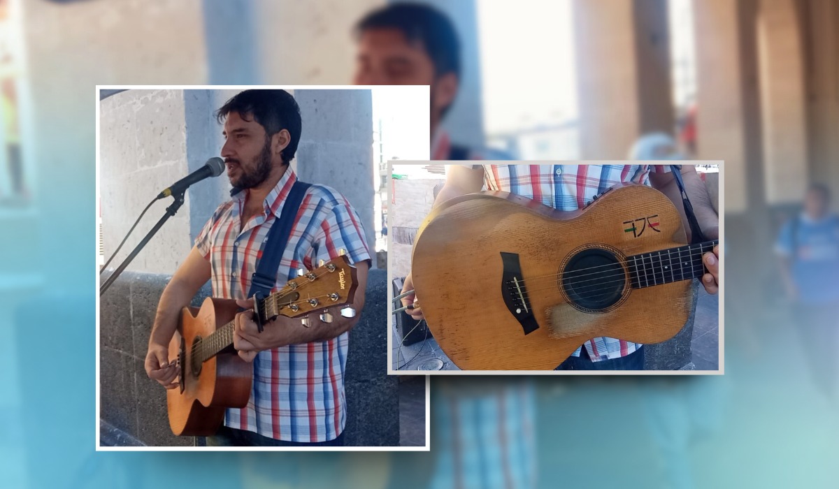 ‘El Hijo de Mónica’, música e inspiración entre pasos a prisa en el corazón de Xalapa (+VIDEO)