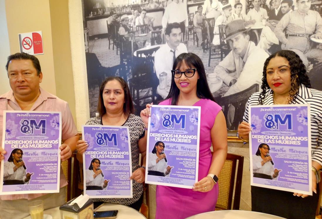 Impartirán conferencia para conmemorar el Día de la Mujer en Veracruz