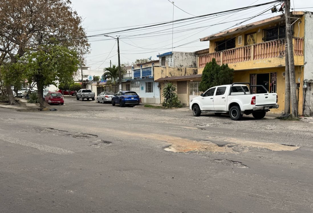 Vecinos del fraccionamiento Las Brisas piden reparación de baches