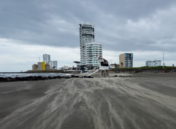 Alertan por los vientos de 100 km/h del próximo norte en Veracruz