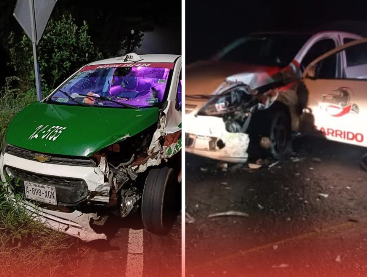 Choque en la carretera Xalapa-Misantla deja dos heridos; conductor huye 