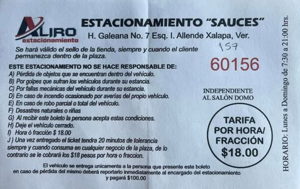 ¡Rugidos de tripa! Se adueñan de calle y cobran para estacionarse en los Sauces en Xalapa 