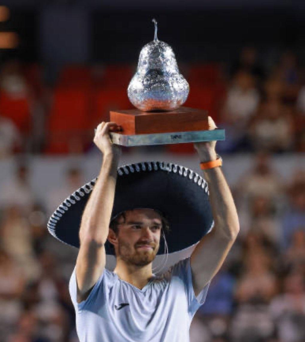 Tomas Machac, campeón del Abierto Mexicano de Tenis