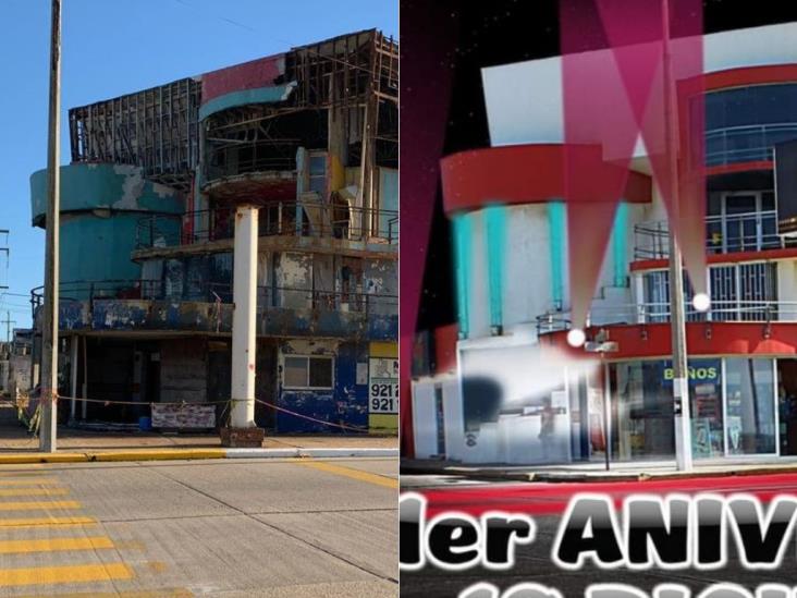 Así lucía el antro Oclock antes de su demolición en Coatzacoalcos | FOTOS
