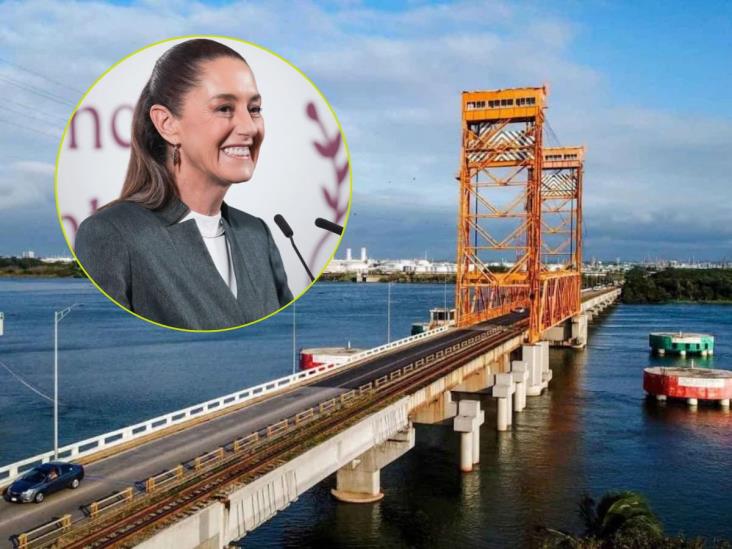 Gobierno evalúa convertir en levadizo el puente Coatzacoalcos 1