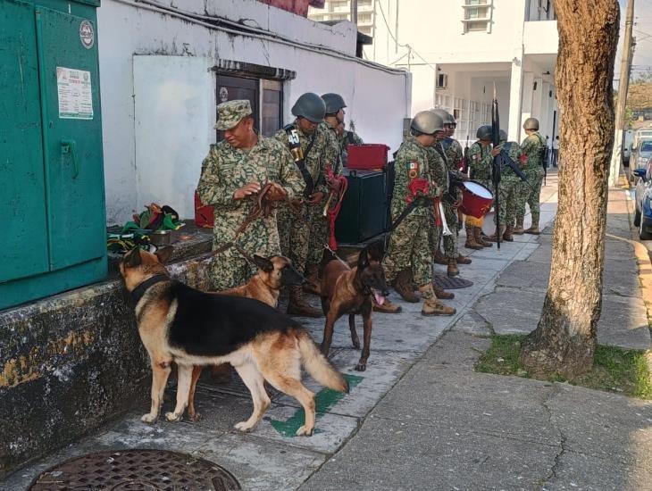 Previo a la llegada de Nahle a Coatzacoalcos, Guardia Nacional prepara Mesa de Seguridad