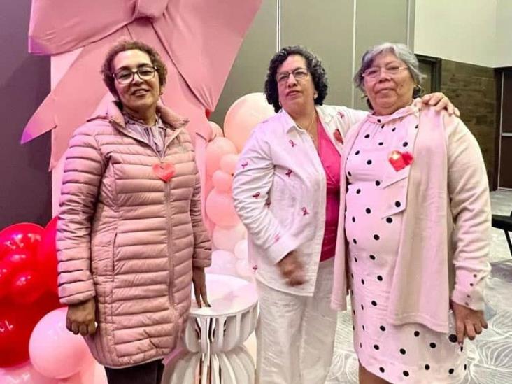 Realizan Círculo Rosa de MUAC del mes de febrero