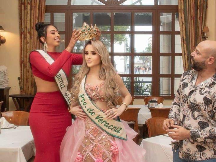 Banda y corona para Ana Eugenia Azcuaga S. Zárate, nueva Miss Earth Puerto de Veracruz 2025/2026