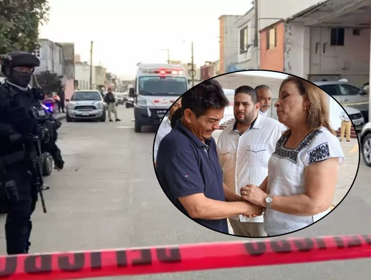 Rocío Nahle promete justicia y mayor seguridad tras atentado en taller de Coatzacoalcos