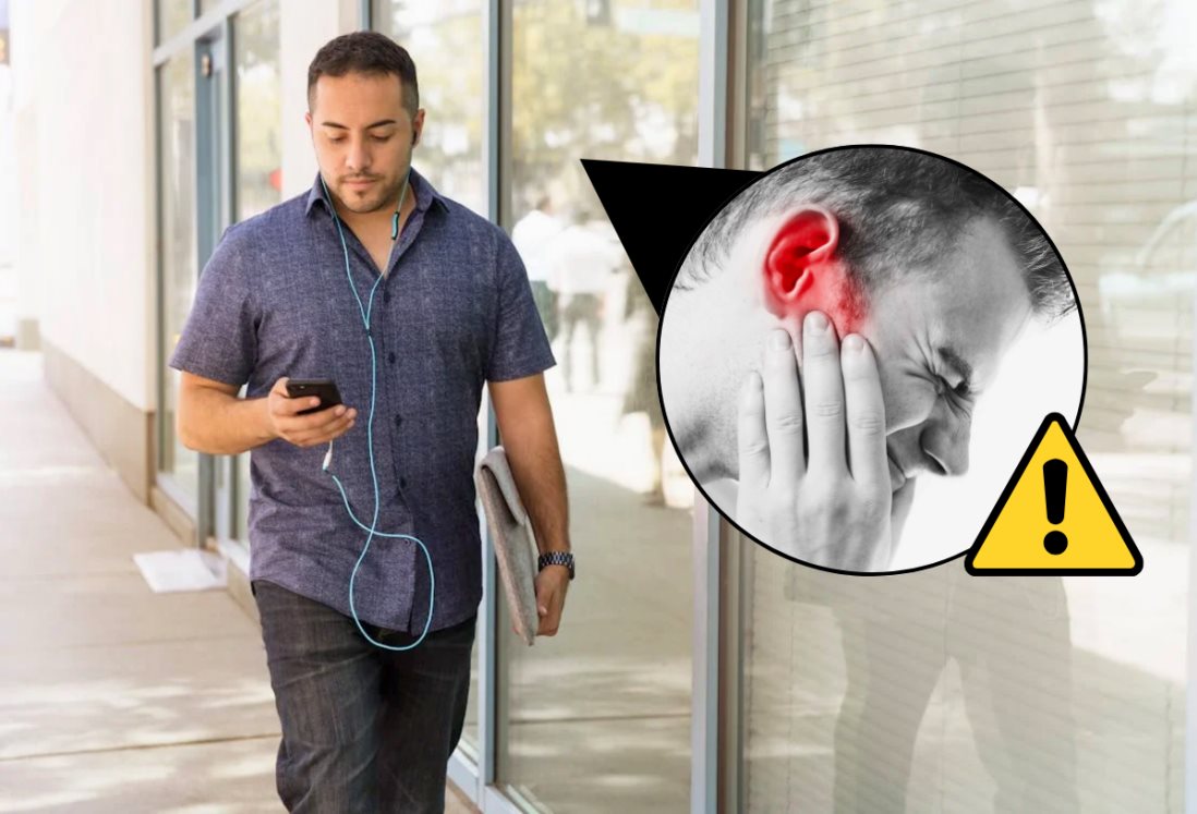¿Usas tus audífonos a diario? Podrías exponerte a estos riesgos para tu salud