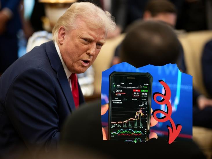 Aranceles a México y Canadá ‘golpean’ a la Bolsa de Estados Unidos