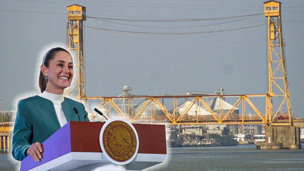 ¿Puente Coatzacoalcos 1 será levadizo?, esto dijo Sheinbaum sobre el proyecto de remodelación