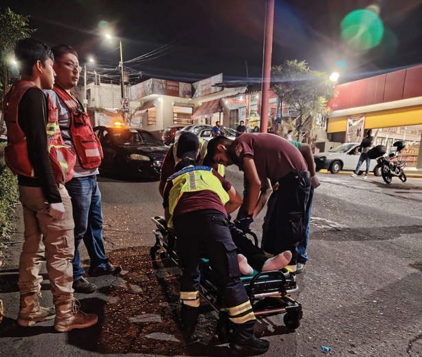 Accidente entre motocicleta y camioneta en Fortín deja un lesionado