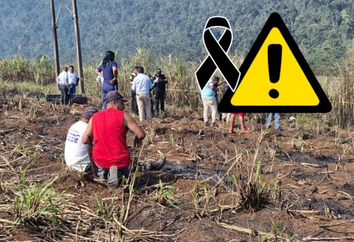 Tragedia: muere cortador de caña envuelto en llamas por fuertes vientos, en Córdoba