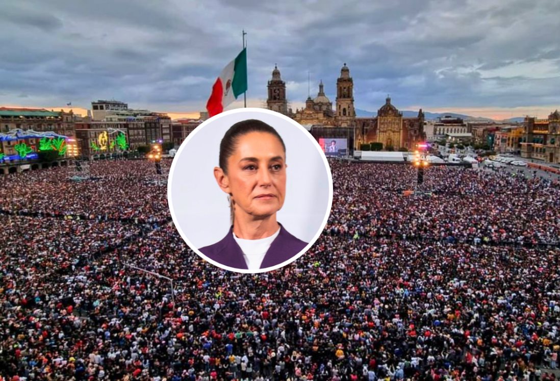 Claudia Sheinbaum anuncia concentración en el Zócalo para responder con medidas arancelarias a EU