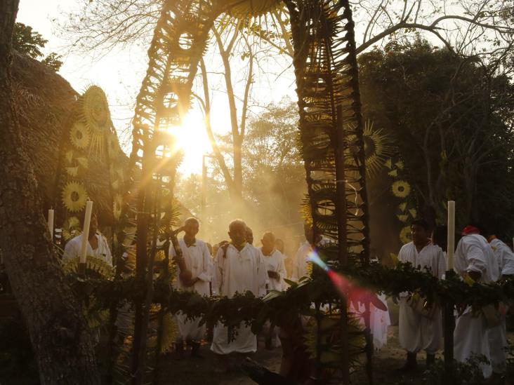 Realizan rituales para pedir protección espiritual en Cumbre Tajín 2025