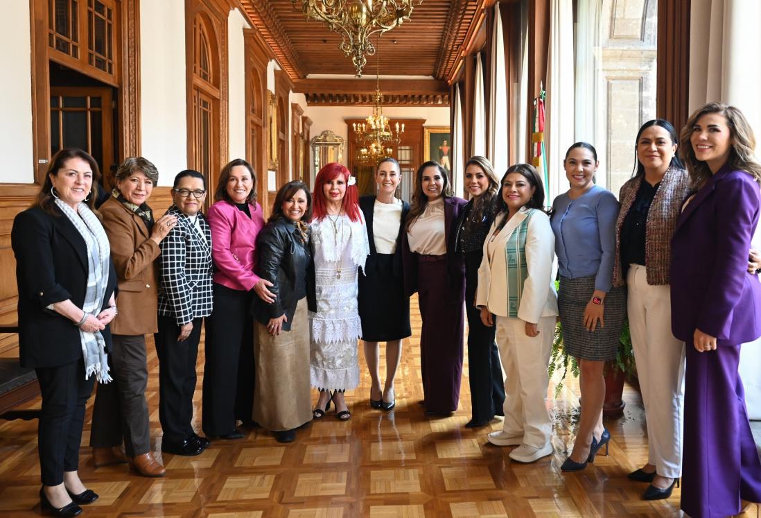 Rocío Nahle se reúne con la presidenta Claudia Sheinbaum para revisar el IMSS-Bienestar