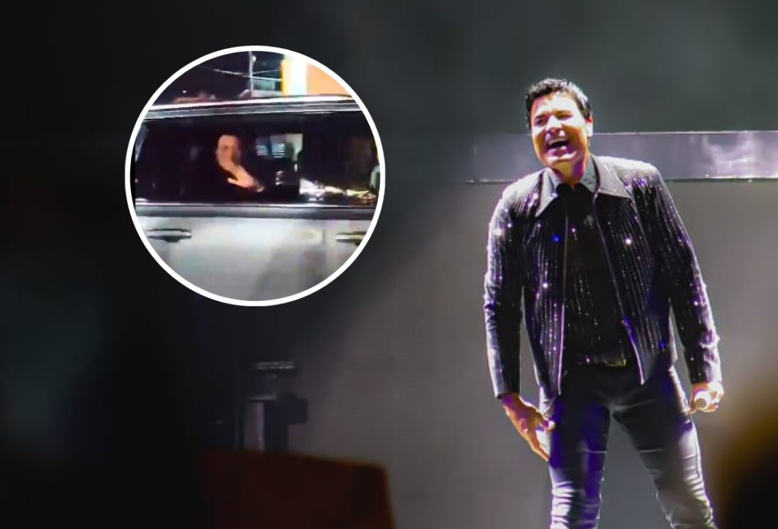 Así se despidió Chayanne al salir de su concierto en Veracruz | VIDEO