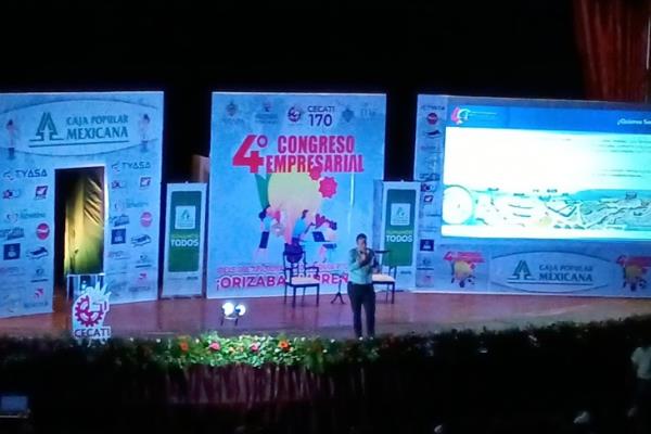 Arranca 4° Congreso Empresarial en Orizaba, enfocado al emprendimiento en jóvenes