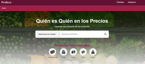 Profeco lanza nuevo sitio web para comparar precios: ¡Conócelo!