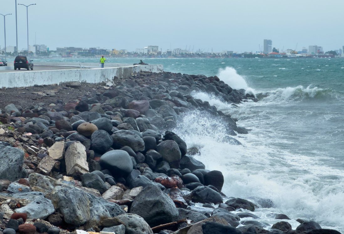 Boca del Río emite Alerta Gris por evento de norte de 100 km/hr el 9 de marzo